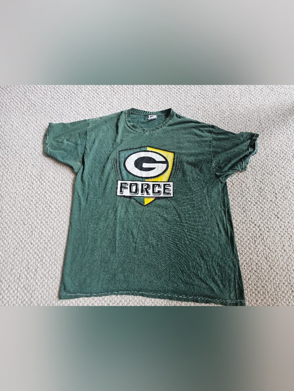 Green Bay Packers G Force Tshirt XL Vintage